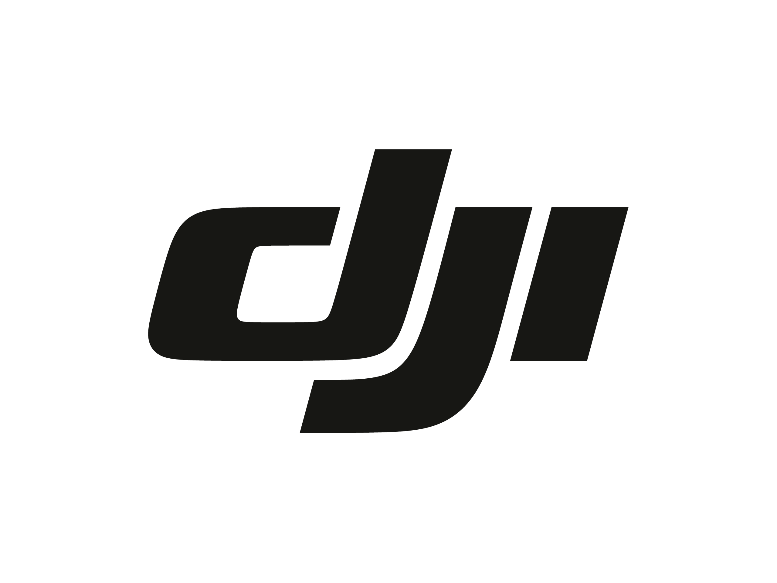 DJI logo showcasing innovative technology in digital services for startups.